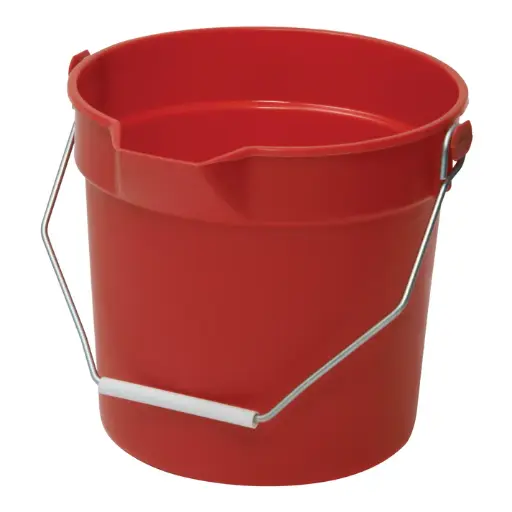 [UPP-14R] Utility Pail - 14 Quart, Red
