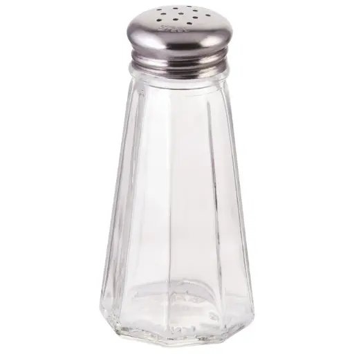 [G-117] Paneled Shakers, Mushroom Tops - 3 oz