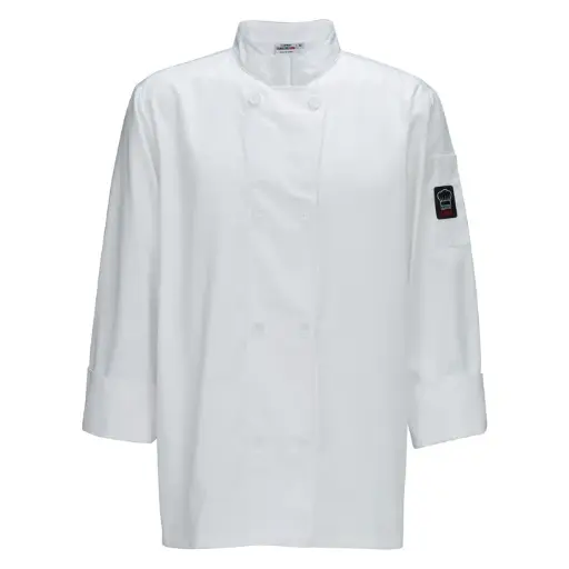 [UNF-6WXXL] Men's Tapered Fit Chef Jacket