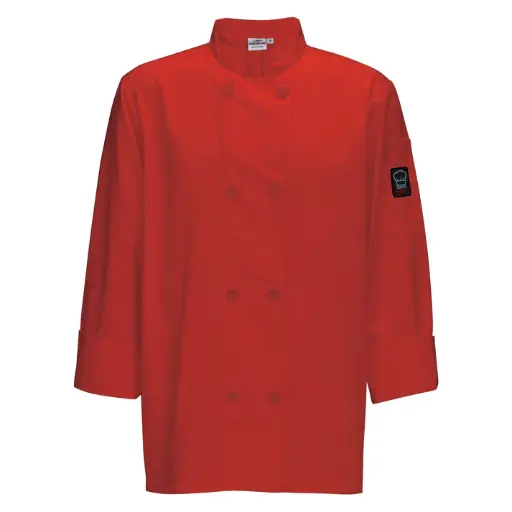  Men's Tapered Fit Chef Jacket