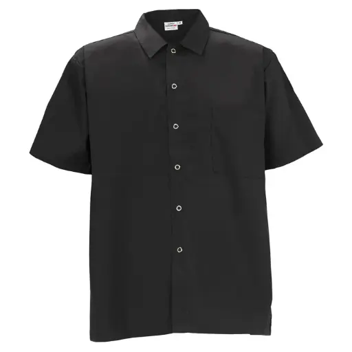 [UNF-1KXXL] Chef Shirt, Snap-Button
