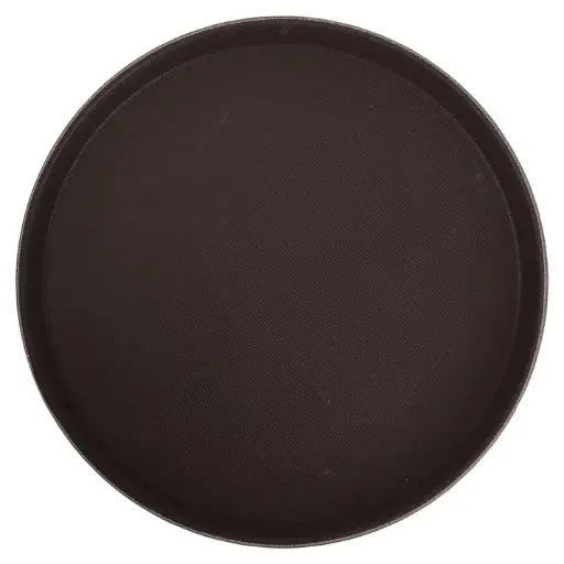 [TRH-16]  Easy-Hold 16" Round Rubber-Lined Plastic Tray