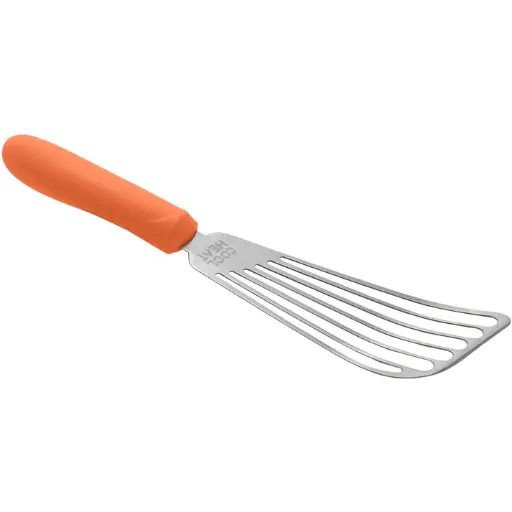 [TNH-60] Cool Heat High Heat Fish Spatula, 6-3/4" x 3-1/4" Blade