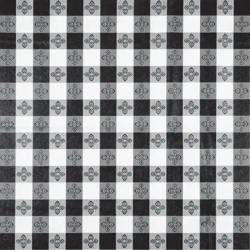  Table Cloth, Rectangle - Black, 52" x 90"