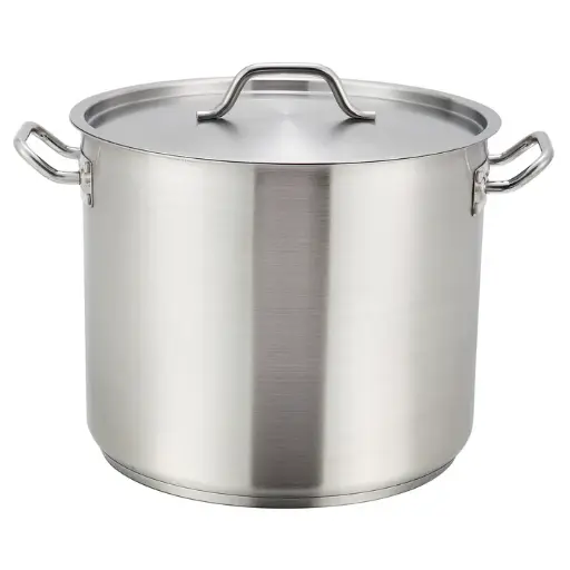 [SST-60] Stainless Steel Stock Pot with Cover - 60 Quart