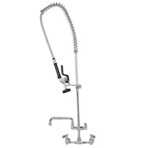[JSPS-33] L&J JSPS-33 Wall-Mounted Pre-Rinse Faucet 