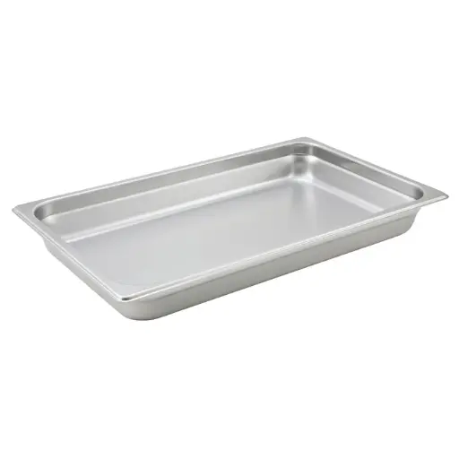 [SPJH-102] Anti-Jam Steam Pan, 22 Gauge Stainless Steel