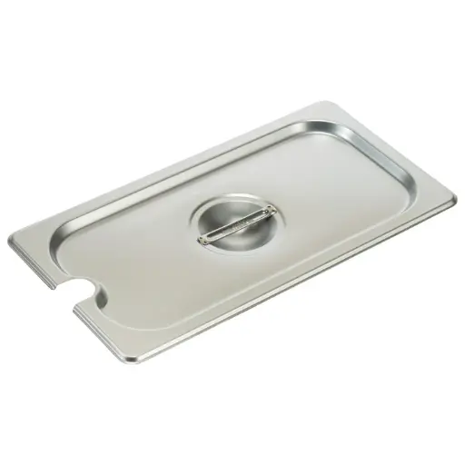 [SPCT] 18/8 Stainless Steel Steam Pan Cover, Slotted - 1/3