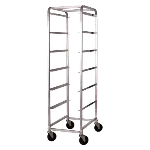 6-Tier End-Load Bus Box Cart