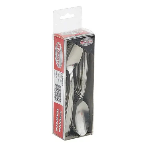 [0081-01] Dominion Teaspoon, 2-doz/pk, 18/0 Medium Weight
