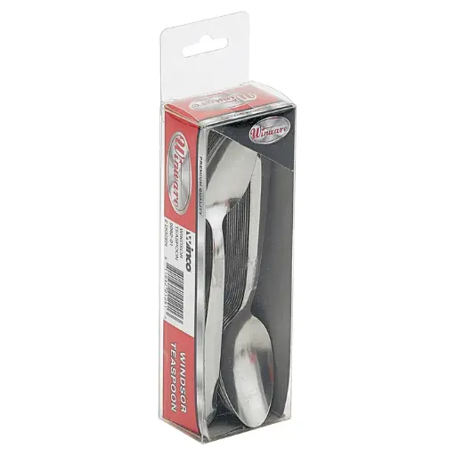 [0082-01] Windsor Teaspoon, 2-doz/pk, 18/0 Medium Weight