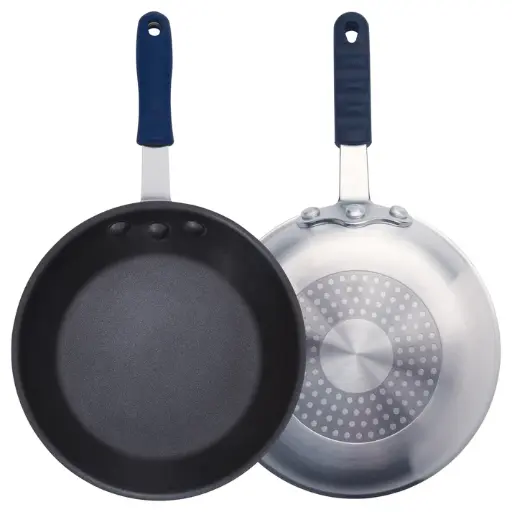 [AFPI-8NH] Induction Ready Aluminum Fry Pan, Stainless Steel Bottom, Non-Stick - 8" Dia
