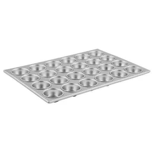 [AMF-24]  24-Cup Aluminum Muffin Pan - 3 oz