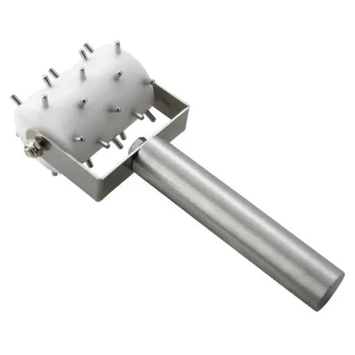  2-5/8" Dough Roller Docker with Stainless Steel Handle