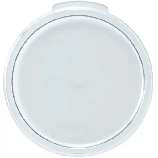 [PTRC-1222C] Cover for Round Storage Container, Translucent, Polypropylene