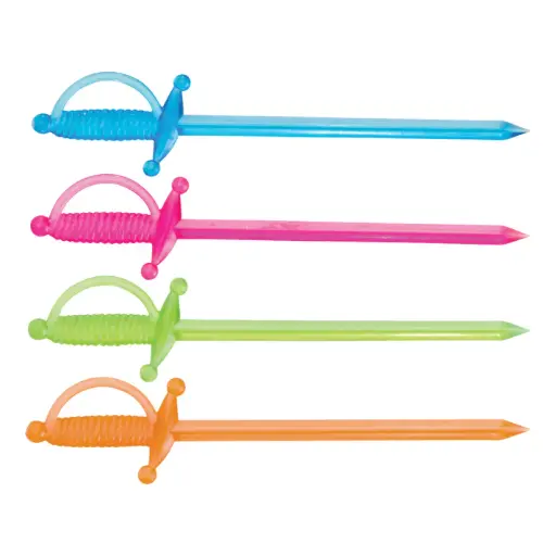 [PK-S3] Picks, Plastic Sword, 500pcs/bag
