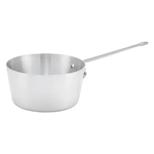[ASP-4] Tapered Aluminum Sauce Pan - 4-1/4 Quart