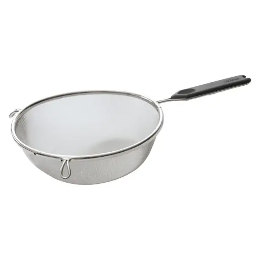 [MSTP-8SF] 8" Single Fine Mesh Strainer with Plastic Handle
