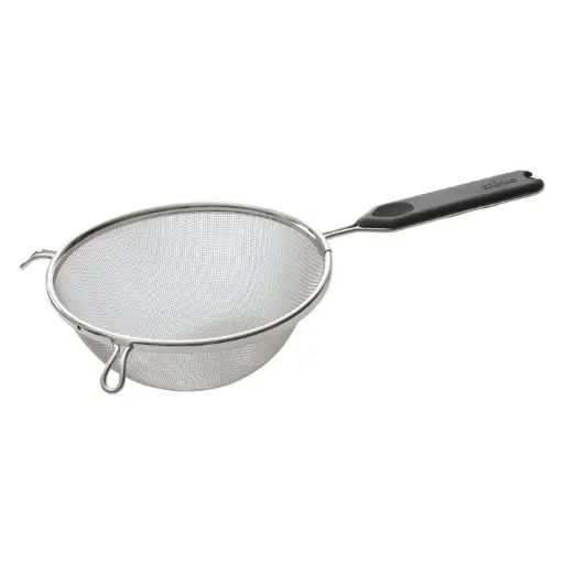 [MSTP-6SM] 6-1/4" Single Medium Mesh Strainer with Plastic Handle