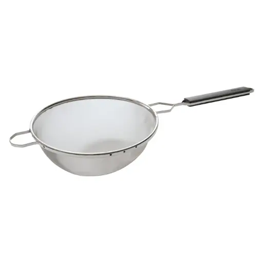 [MSTP-10SF] 10-1/4" Single Fine Mesh Strainer with Plastic Handle
