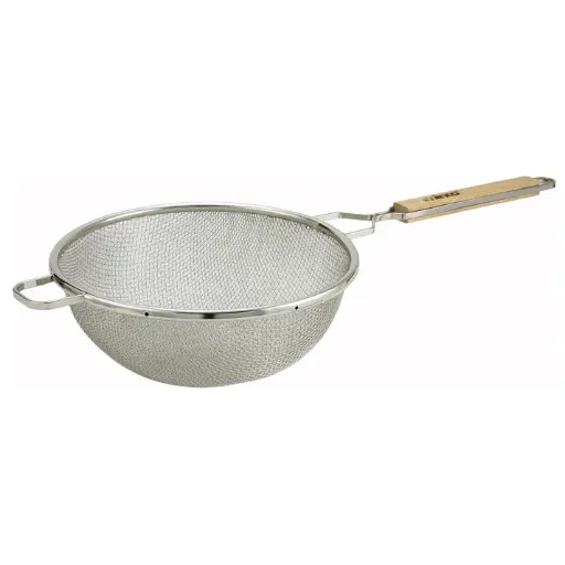 [MST-10D] 10-1/2" Double Medium Mesh Strainer