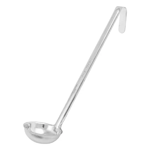 [LDIN-2] Winco Prime One-Piece Ladle, Stainless Steel - 2 oz