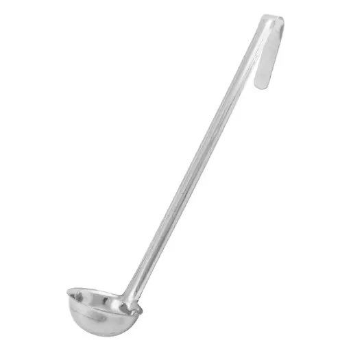 [LDIN-0.75] Winco Prime One-Piece Ladle, Stainless Steel - 3/4 oz