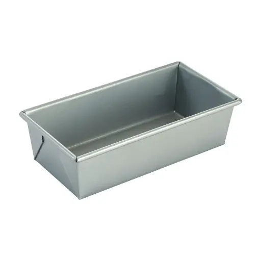 [HLP-94]  Aluminized Steel Loaf Pans with Silicone Glaze - 1 lb, 9" x 4-1/2" x 2-3/4"