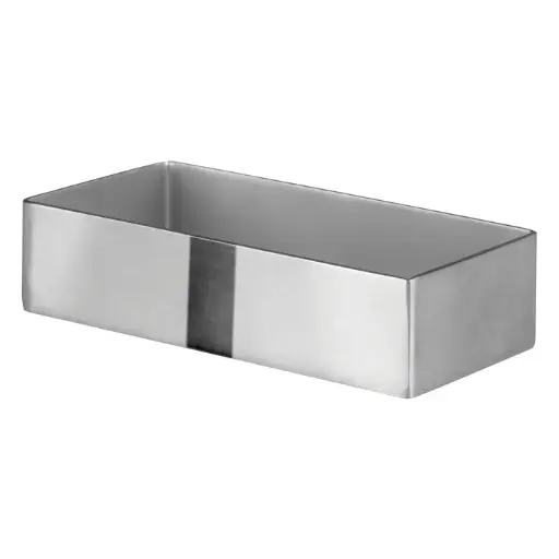 [DDSG-101S] Rectangular Sugar Packet Holder, Stainless Steel