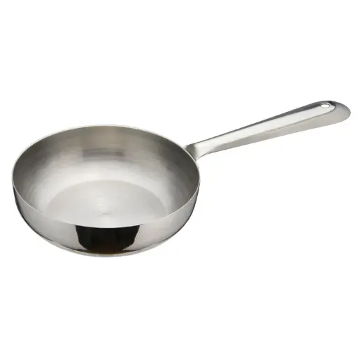 [DCWC-102S] Mini Fry Pan, Stainless Steel - 4-1/2"