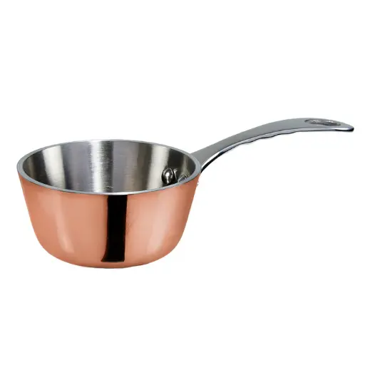 [DCSC-3C] Mini 3" Saucier, Copper Plated, 5 oz