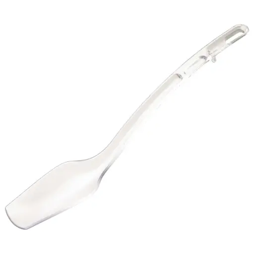 [CVBS-10C] CURV 10" Tapered Serving Spoon - Clear