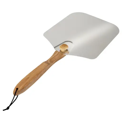 [KCH-08435] Old Stone Aluminum Pizza Peel with Folding Handle, 12" x 14"