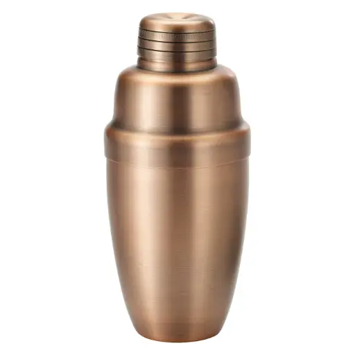 [BASS-16AC]  After5 16 oz Bar Shaker, 3 Piece Set, Antique Copper