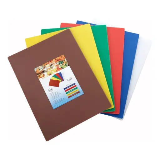 [CBST-1824] Cutting Boards, Set of 6 Colors - 18 x 24 x 1/2