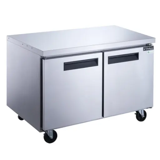 [DUC60R]  2-Door Undercounter Commercial Refrigerator in Stainless Steel