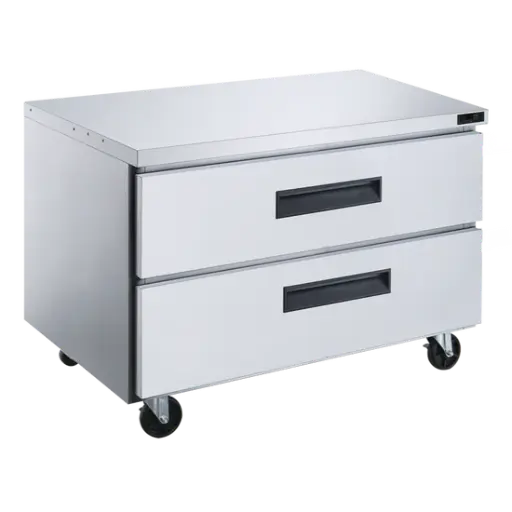 2-Drawer Undercounter Commercial Refrigerator in Stainless Steel