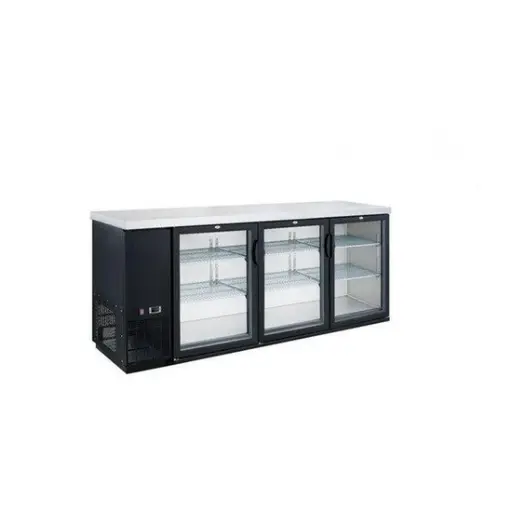3 Door Bar and Beverage Cooler (Hinge Doors)