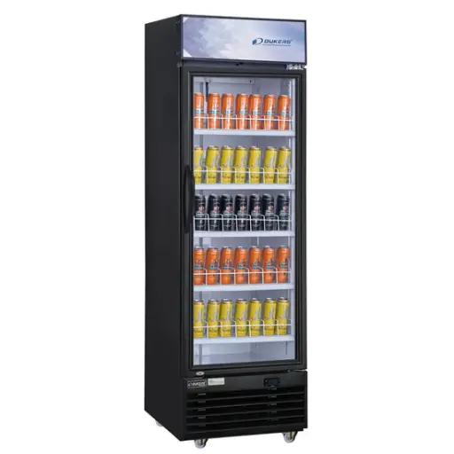[DSM-12R] Commercial Single Glass Swing Door Merchandiser Refrigerator