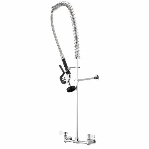 [HLF-A4] Yuyao Standard Duty 8" Center Wall Mounted Pre-Rise
