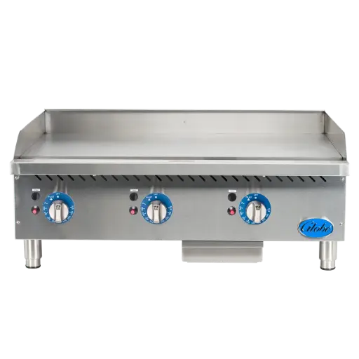 [GG36TG] Globe Countertop Gas Griddle w/ Thermostatic 