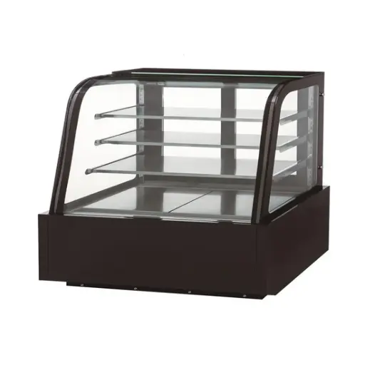 [DDM60R-CB] Curved Glass 60" Cake Showcase