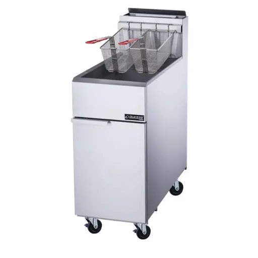 [DCF4-NG] Natural Gas Fryer with 4 Tube Burners