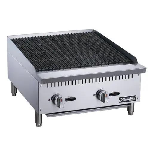 [DCRB24] 24 in. W Countertop Charbroiler