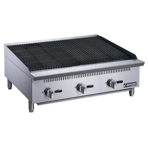 [DCRB36] 36 in. W Countertop Charbroiler