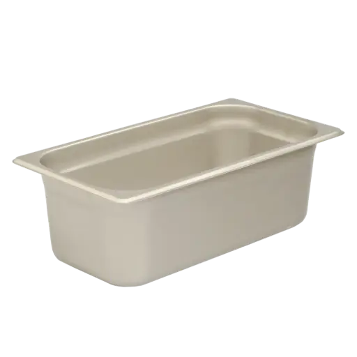 [98136] Browne Foodservice One-Third Size Steam Pan 