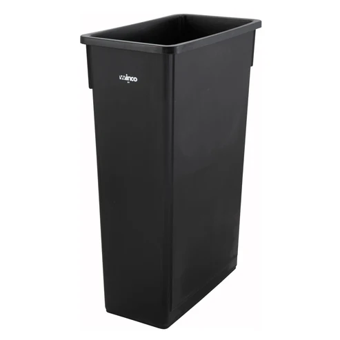 [PTC-23K] 23 Gallon Slender Trash Cans - Black
