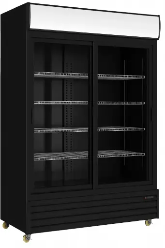 [SD1390F] 2 Glass Doors Merchandiser - Freezer -