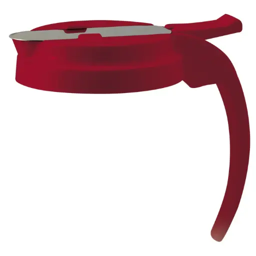 [PSUD-RLid-SV1] Lid for 32 and 48 oz Syrup Dispensers  / Red