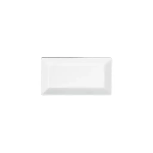 [RPR-85-SV1] Royalsquare Rectangular Platter,  White Porcelain, 24 Pieces/Case / 8-1/2"